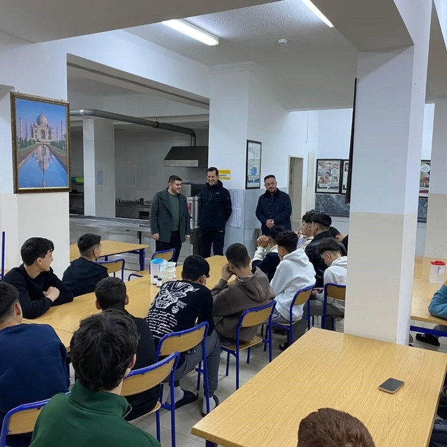 Öğrencilere anlamlı Berat Kandil programı