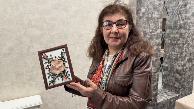 Çocukken başladığı el sanatları sayesinde emekli oldu