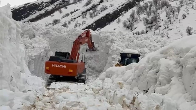 Beytüşşebap'ta çığ alarmı