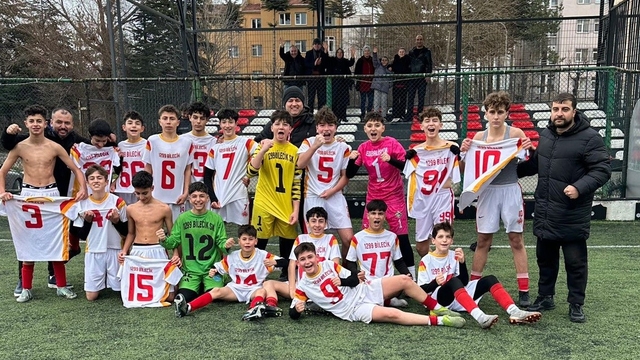 U14 Bilecik Gençler Ligi'nin şampiyonu 1299 Bilecikspor Kulübü oldu