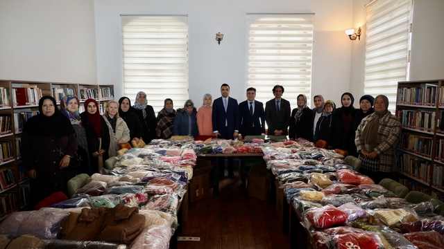 Söğütlü kadınlardan Sevgi Evlerindeki çocuklara anlamlı destek