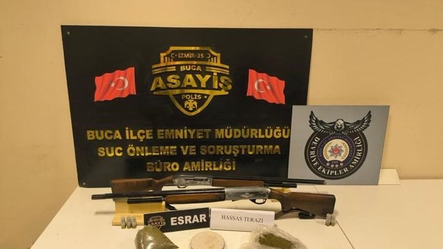 İzmir'de uyuşturucu operasyonu: 1 gözaltı
