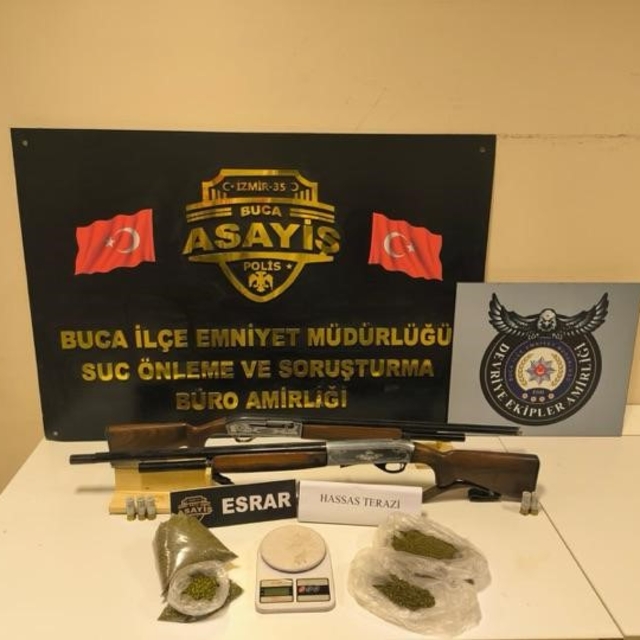 İzmir'de uyuşturucu operasyonu: 1 gözaltı