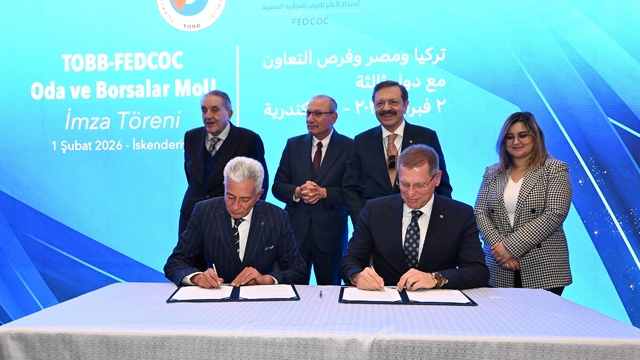 Manisa Ticaret Borsası'ndan Türkiye-Mısır ticaretine güçlü katkı