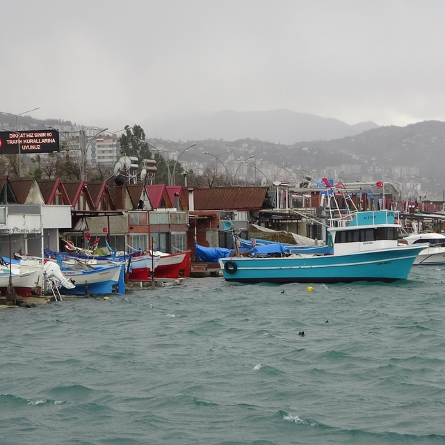 Doğu Karadeniz'de fırtına