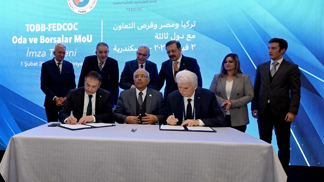 Başkan Erdoğan, Türkiye-Mısır Oda ve Borsalar İş Birliği Forumuna katıldı