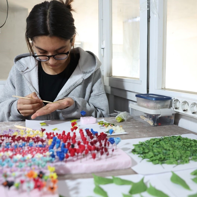 Kültür ve Sanat Evleri gençleri üretime kazandırıyor
