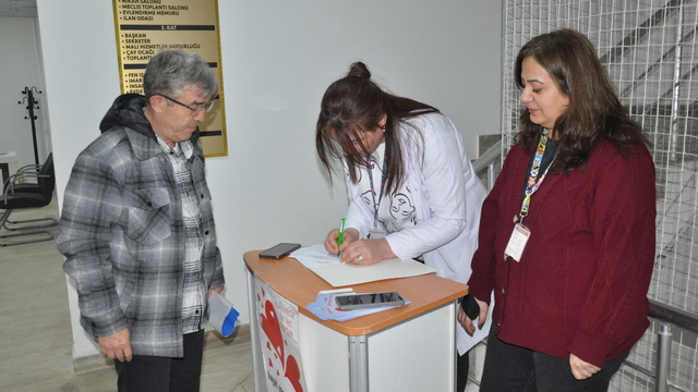 Gümüşhacıköy'de organ bağışı kampanyası düzenlendi
