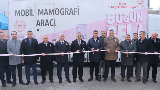 Çankırı'da mobil mamografi aracı hizmet vermeye başladı