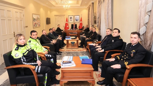 Muğla'da asayiş toplantısı yapıldı