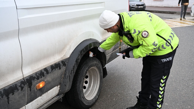 Batman'da 7 okul servisi sürücüsüne ceza