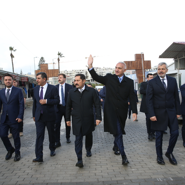 Kültür ve Turizm Bakanı Mehmet Nuri Ersoy, Hatay'da ziyaretlerde bulundu