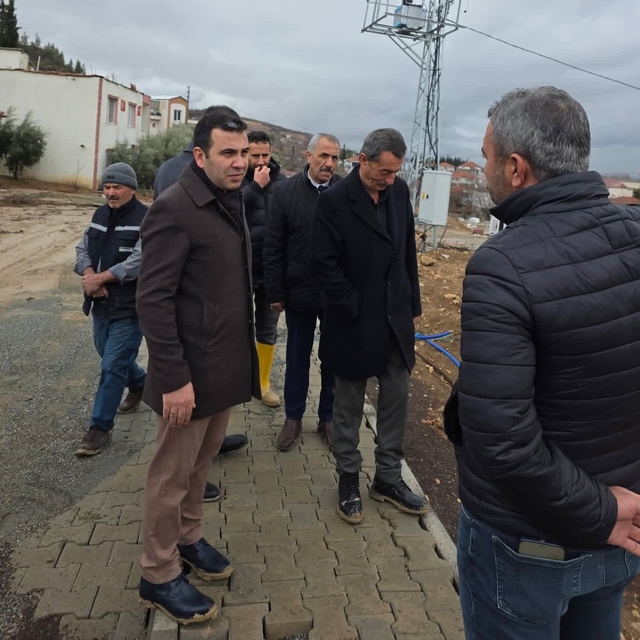 Kaymakam Algın, köylerde incelemelerde bulundu