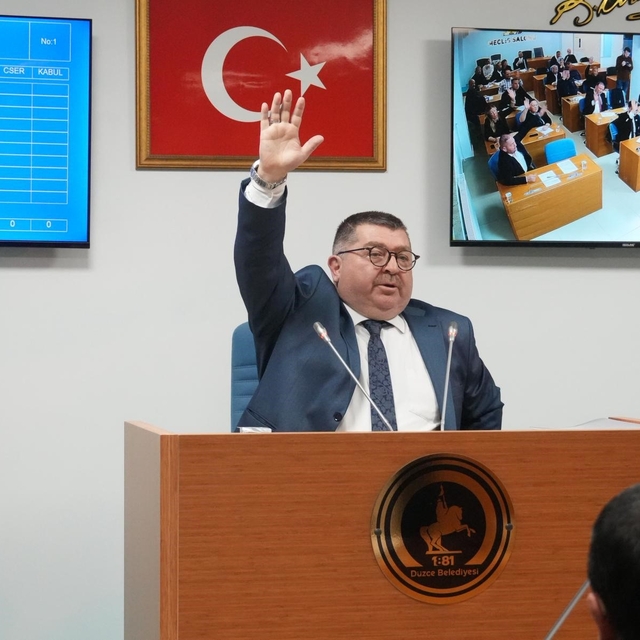 Düzce Belediye Meclisi 47 gündem maddesini görüştü