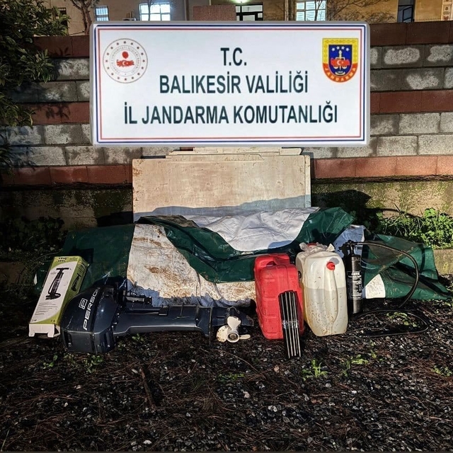 Düzensiz göçmenler zeytinlik alanda yakalandı