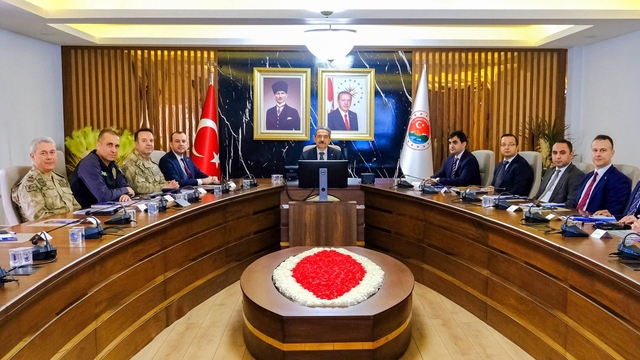 Şırnak'ta İl Güvenlik ve Asayiş Koordinasyon Toplantısı yapıldı