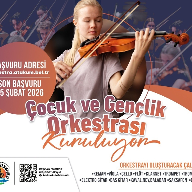 Atakum'da Çocuk ve Gençlik Orkestrası kuruluyor