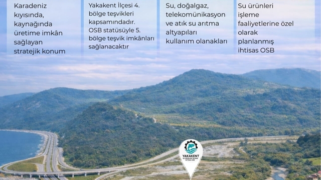 Yakakent Su Ürünleri İhtisas OSB'de arsa tahsisleri başladı