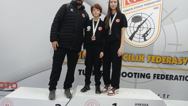 Aydınlı atıcılar Ankara'dan derecelerle döndü