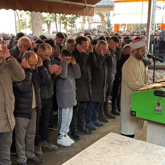 Antalya'daki kazada ölen Erdi, son yolculuğuna uğurlandı