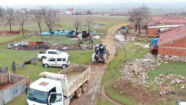 İnönü Belediyesi'nden ulaşım altyapısına iyileştirme çalışması