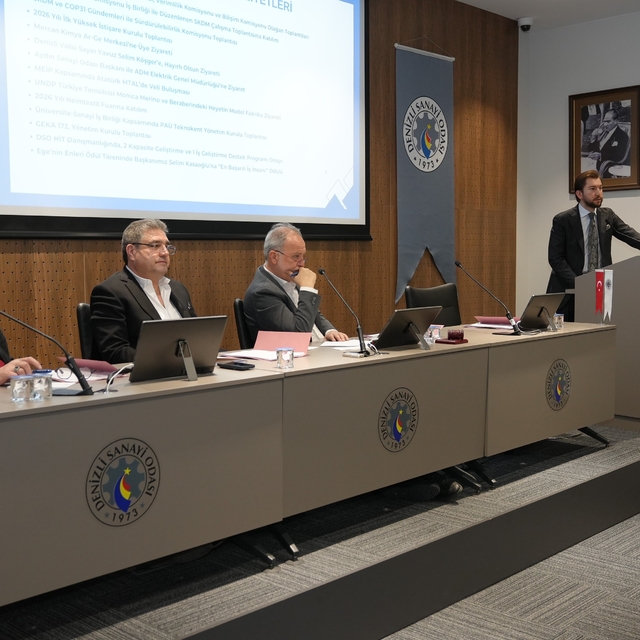 DSO Şubat Ayı Olağan Meclis Toplantısı Gerçekleştirildi