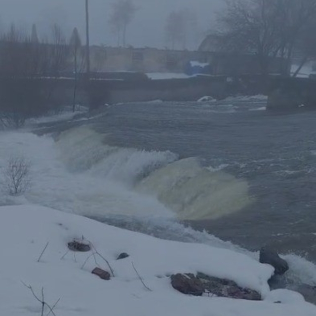 Elazığ'da sağanak yağış sonrası dereler coştu