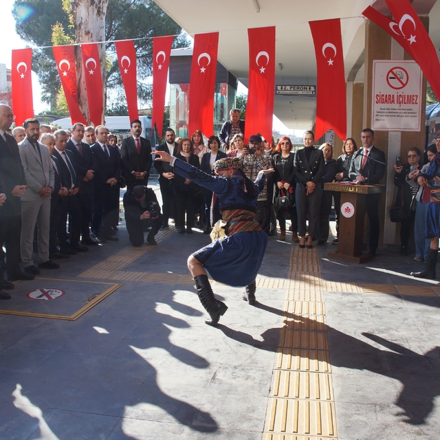 Atatürk'ün Aydın'a Gelişinin 95.Yıldönümü törenle kutlandı