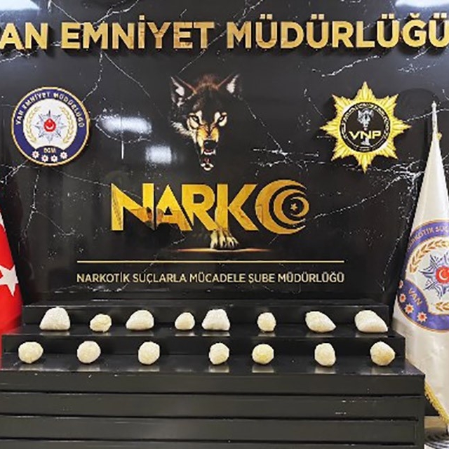 Van'da bir ayda 177 kilo 668 gram uyuşturucu ve uyarıcı madde ele geçirildi