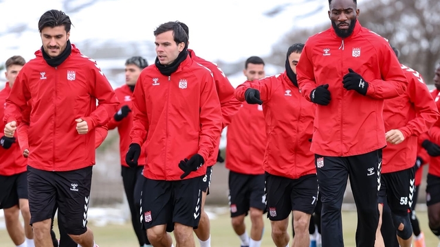 Sivasspor'da, Sarıyer maçı hazırlıkları başladı