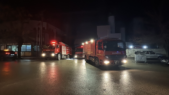 Gaziantep'te fabrikada çıkan yangın söndürüldü