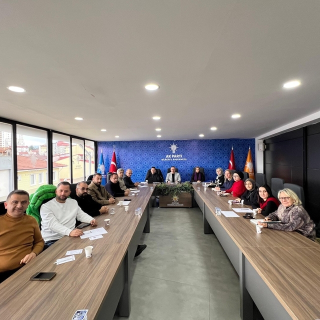 AK Parti Bilecik'te Ramazan çalışmaları planlandı