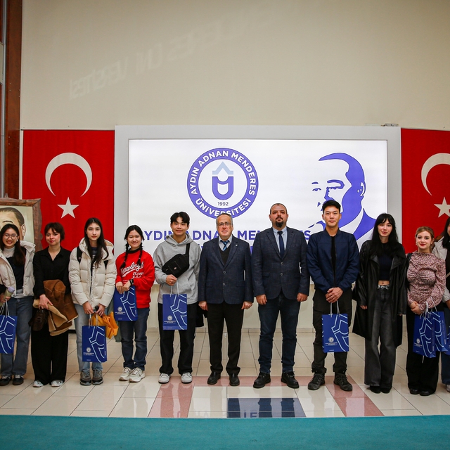 ADÜ Rektörü Kent, Tayvan Veteriner hekimlik öğrencilerini ağırladı