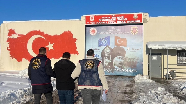 Diyarbakır'da haklarında kesinleşmiş hapis cezası bulunan 101 kişi yakalandı