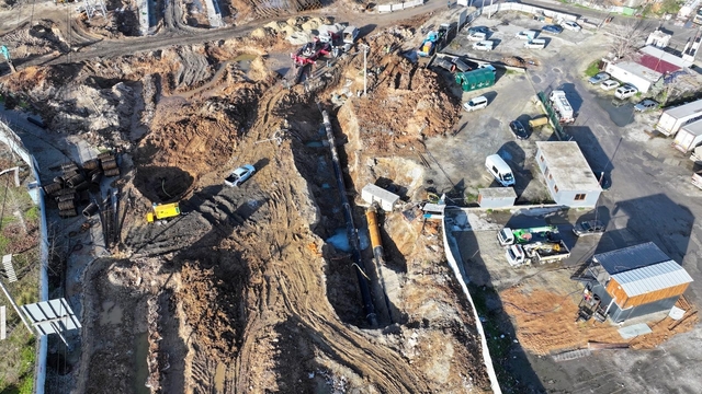 MESKİ ana içme suyu hattında deplase çalışmasını tamamladı