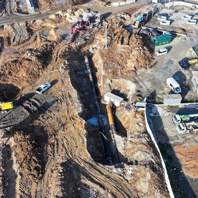 MESKİ ana içme suyu hattında deplase çalışmasını tamamladı