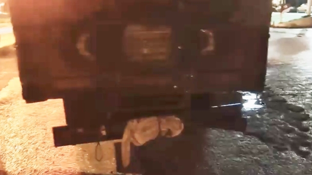 Samsun'da plakası kapalı ve kantara girmeyen araca 99 bin 949 TL ceza