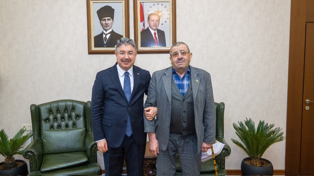 Şehit ve gazi ailelerinden Vali Yılmaz'a ziyaret