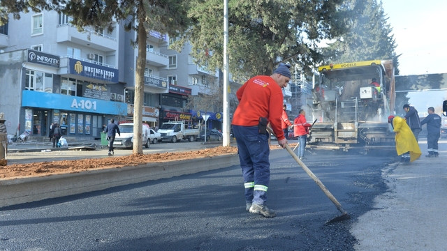 Kahramanmaraş'ta yol bakım ve onarım çalışmaları
