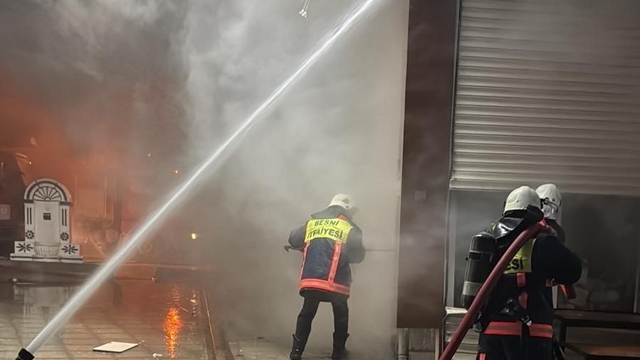 İşyeri yangını korkuttu