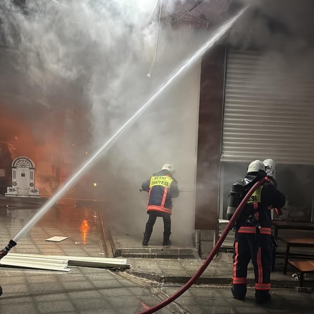 İşyeri yangını korkuttu