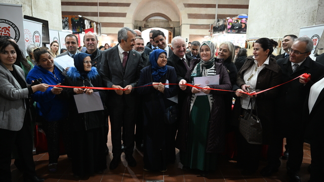 Edirne'de SODAM kursiyerlerince hazırlanan ürünler sergilendi