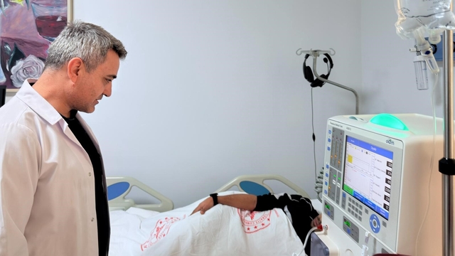Diyarbakır'da ev hemodiyalizi ile hastalara konforlu tedavi imkanı