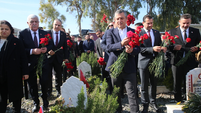 CHP Genel Başkanı Özel, Hatay'da konuştu: