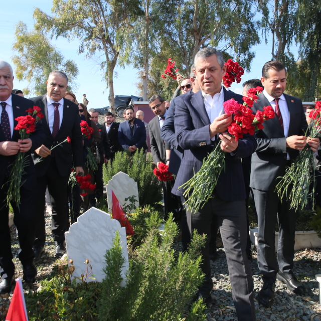 CHP Genel Başkanı Özel, Hatay'da konuştu: