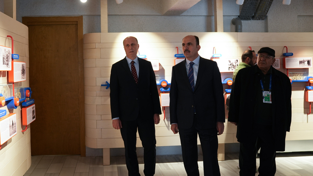 2026 UEC Pist Bisikleti Avrupa Şampiyonası'nı takip eden gazeteciler, Velespit Müzesi'ni gezdi