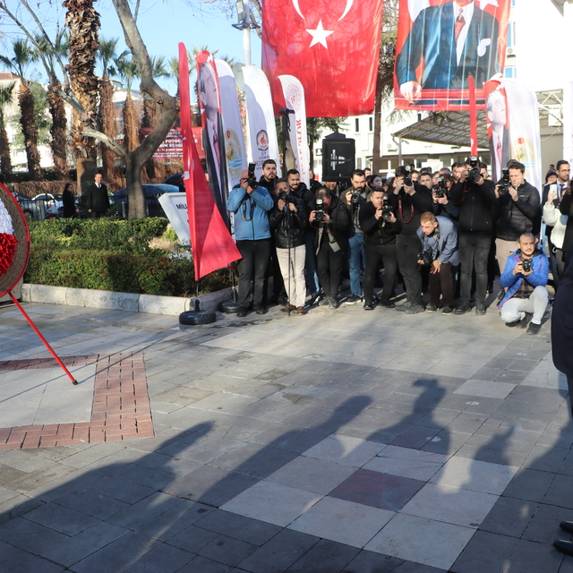 Atatürk'ün Denizli'ye gelişinin 95. yıl dönümü kutlandı