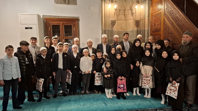 Erzurum'da "Haydi Çocuklar Camiye" yarışması yapıldı