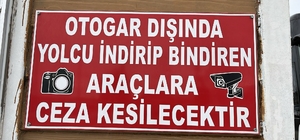 Güroymak'ta terminal dışı yolcu indirip bindirenlere ceza uyarısı