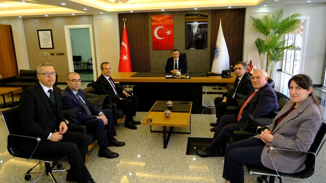 Gelir İdaresi Başkanlığı heyetinden Erzincan TSO'ya ziyaret